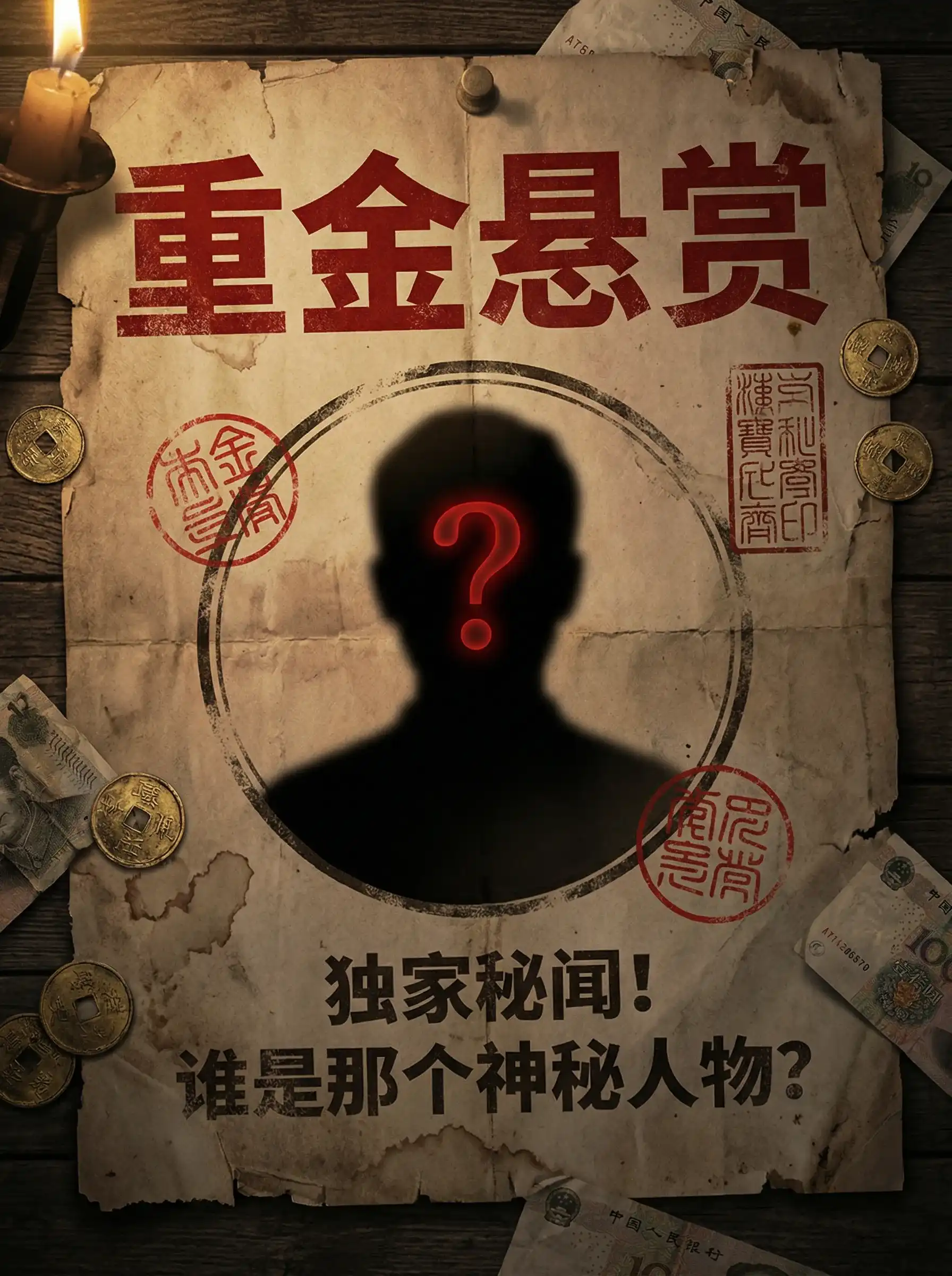 xxxx - 重金悬赏线索征集令